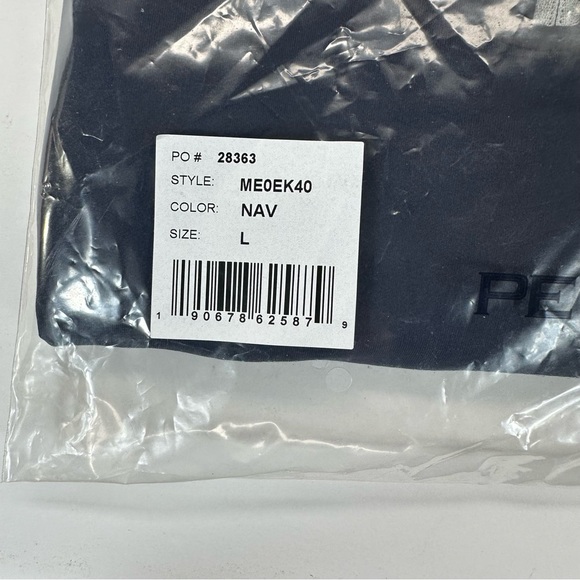 Peter Millar Performance Quarter-Zip Men’s Pullover Navy Blue ME0EK40 NWT - Picture 3 of 9